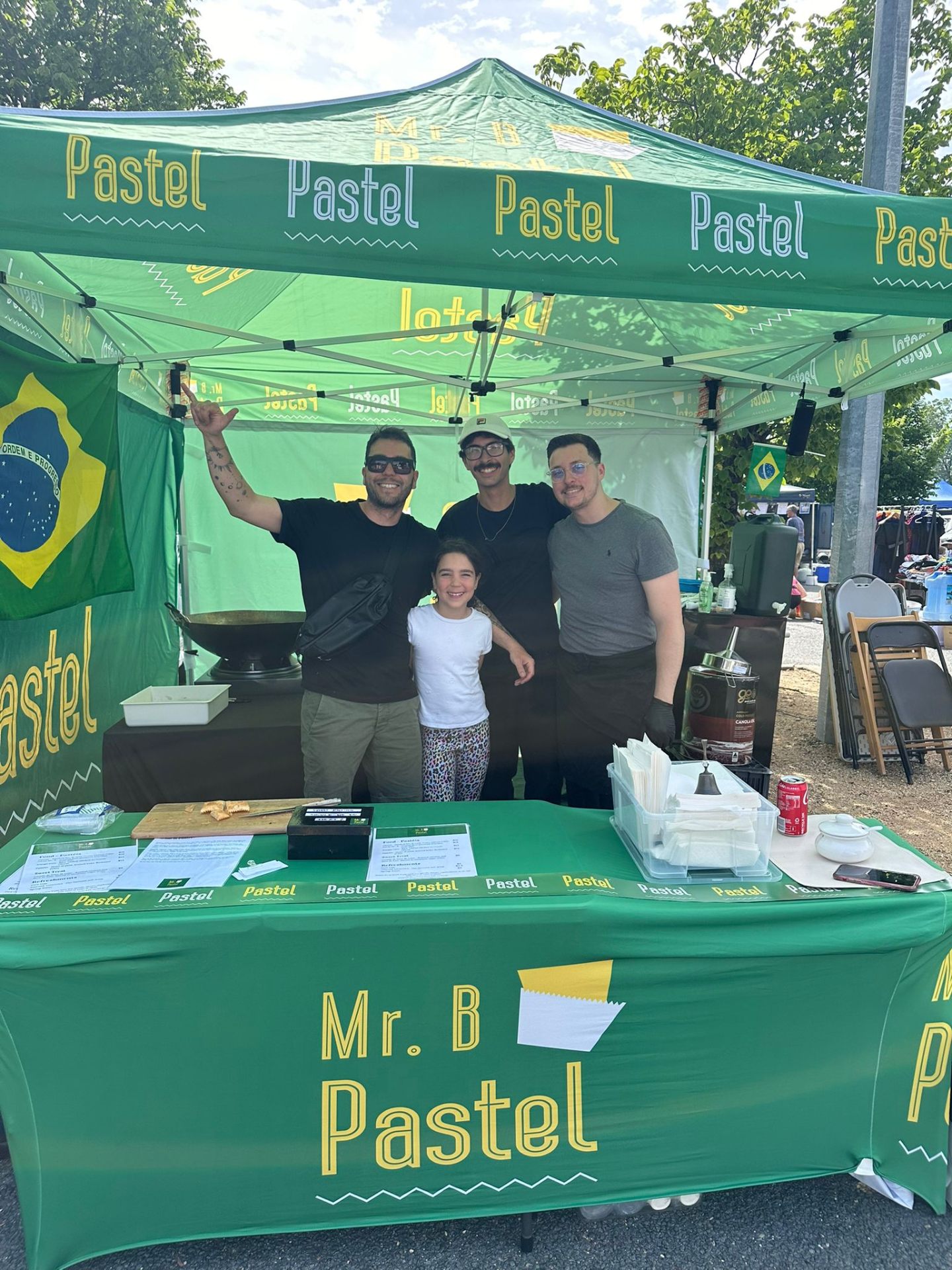 First day at Old Bus Depot Markets