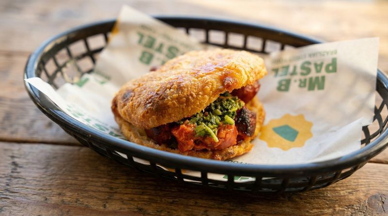 Mineira Sausage & Chimichurri Cheese Bread — Mr. B Pastel Belconnen